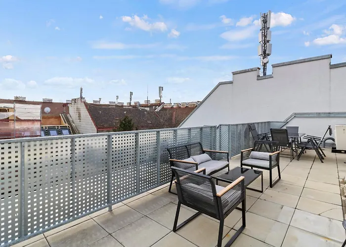 Terrace - 2-br - Near Stadthalle And Metro U6 *