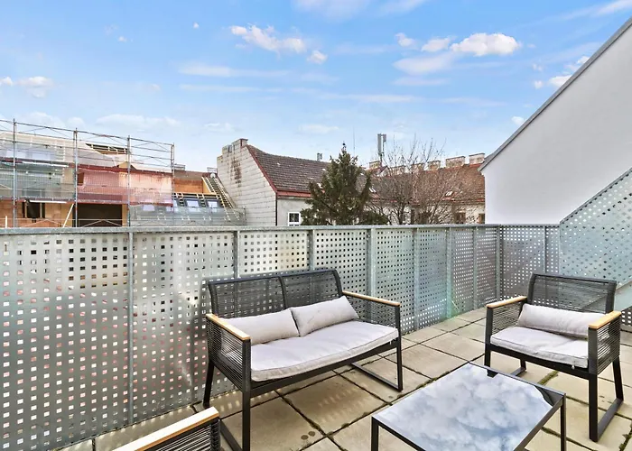 Terrace - 2-br - Near Stadthalle And Metro U6 דירה *