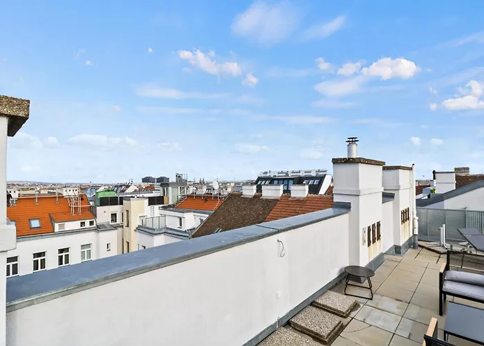 Terrace - 2-br - Near Stadthalle And Metro U6 דירה